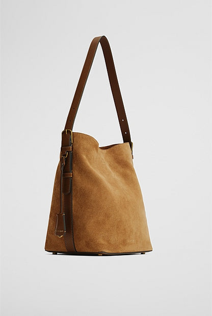 Isla Leather Bucket Bag