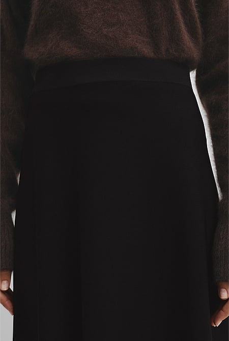 Compact Knit Skirt