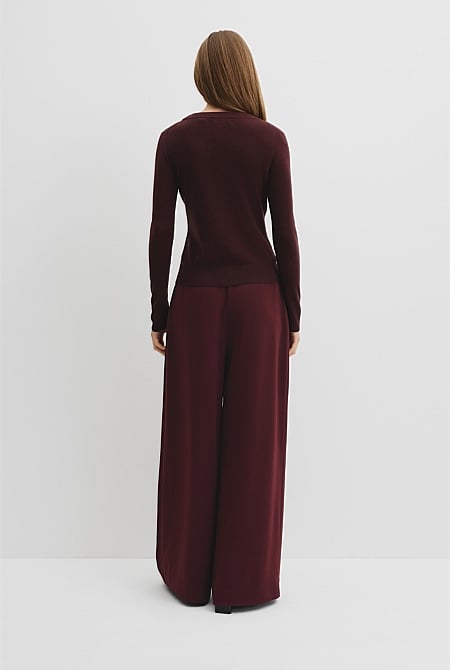 Wool Silk Cardigan