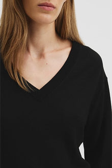 Lightweight Merino V-Neck Knit