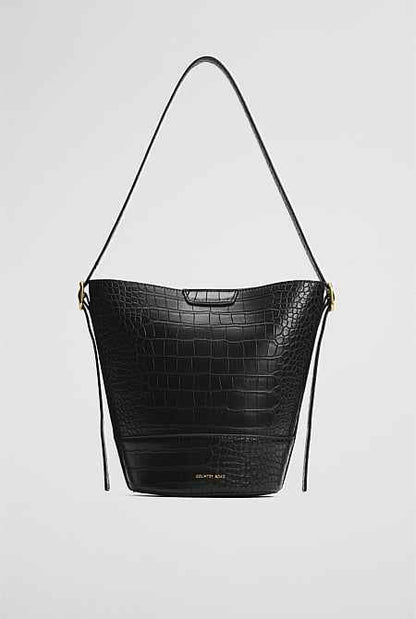 Structured Bucket Bag