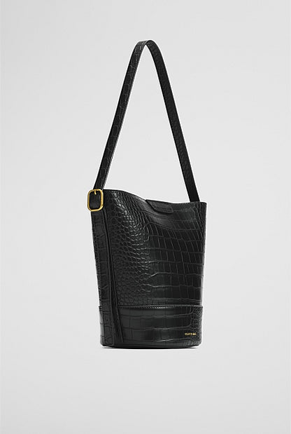 Structured Bucket Bag
