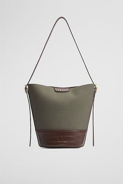 Structured Bucket Bag