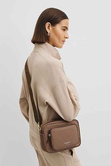 Recycled Polyester Soft Crossbody Bag