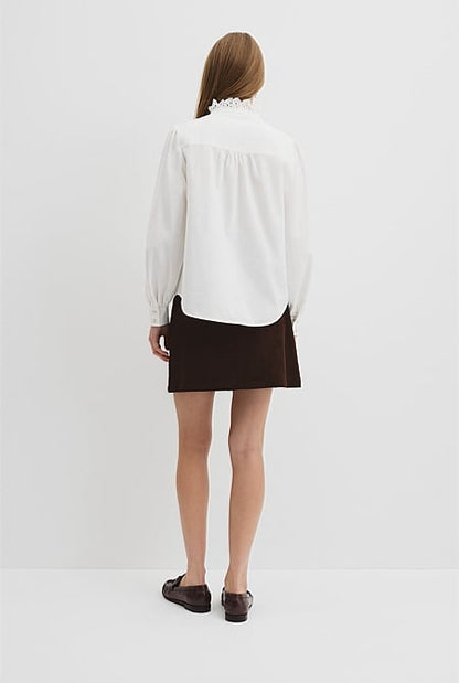 Long Sleeve Ruffle Shirt