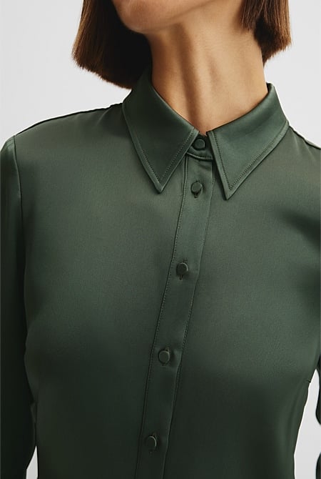Satin Dress