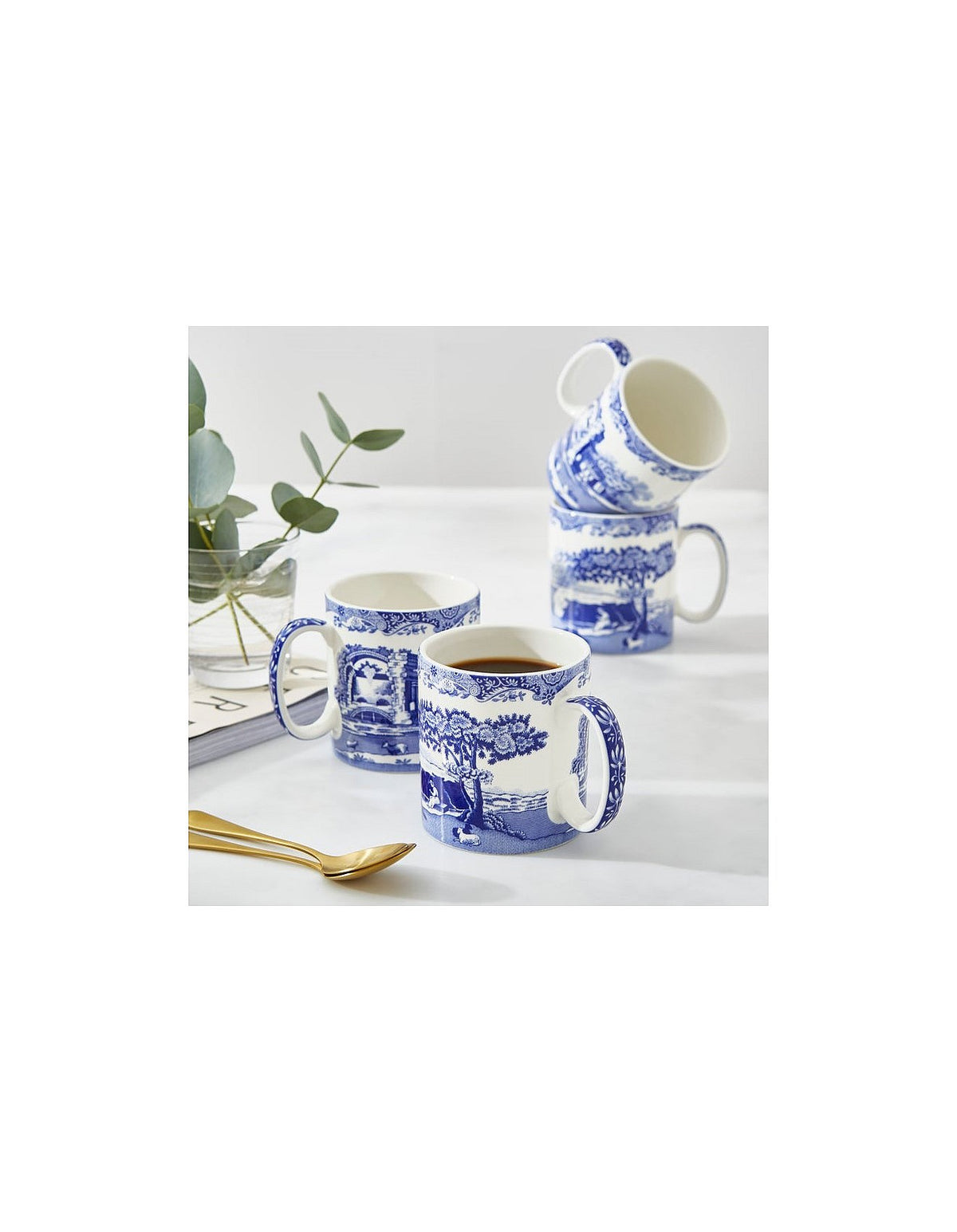 Blue Italian Small Mug