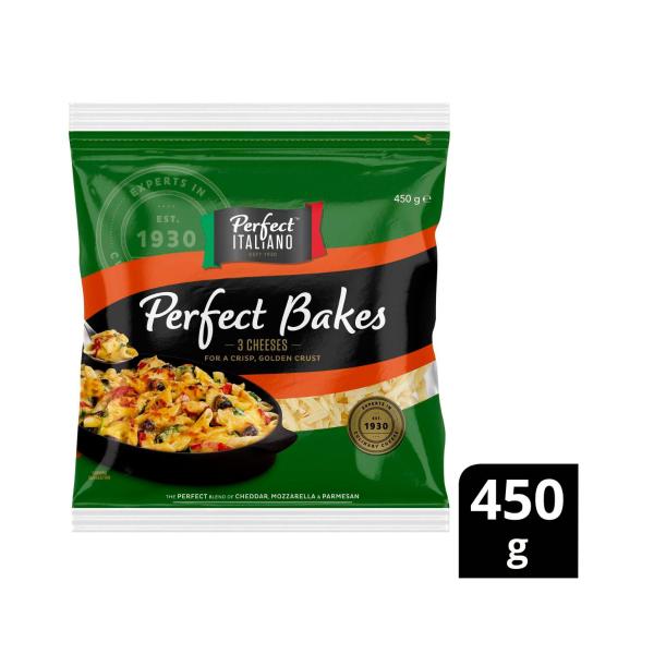 PERFECT ITALIANO CHEESE PERFECT BAKES GRATED 450G