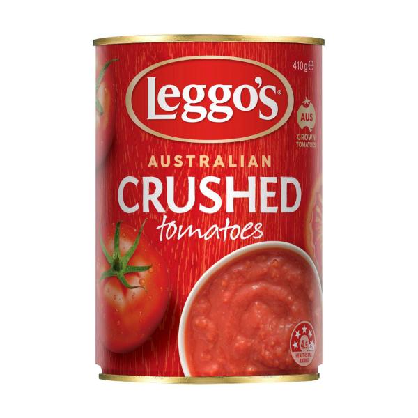 LEGGOS AUSTRALIAN CRUSHED TOMATOES 410G