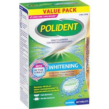 Polident Whitening Denture Cleaner For Dentures & Partials 66 pack