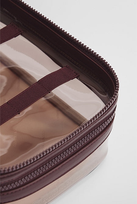 Double Zip Makeup Case