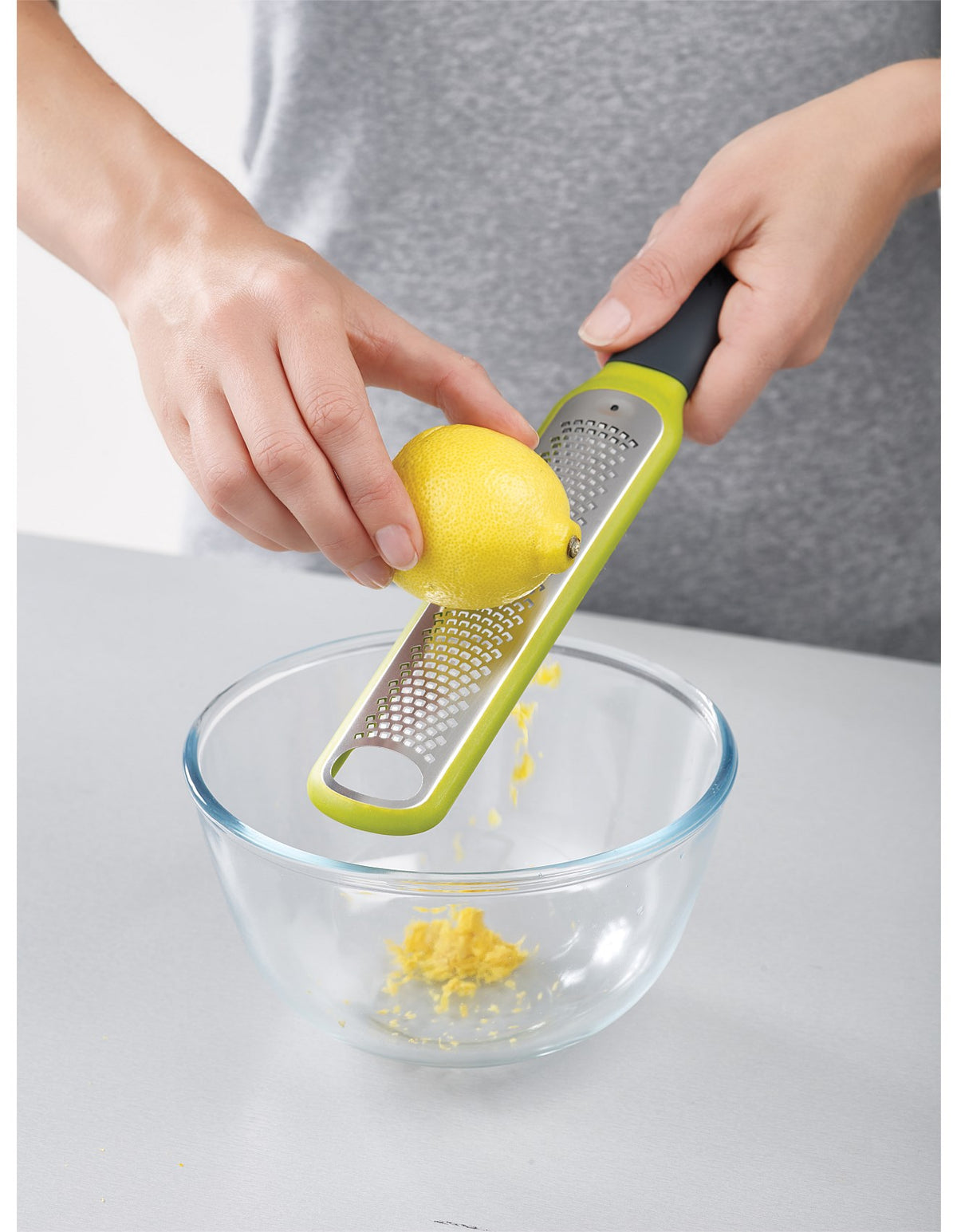 Handi-Zest 27.8cm Stainless Steel Citrus Zester Green