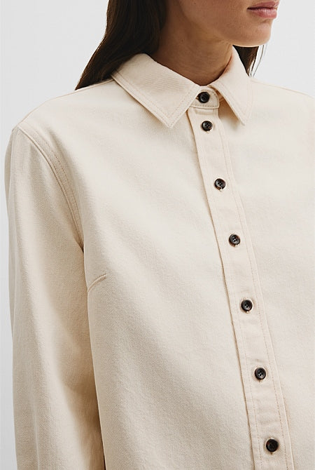 Relaxed Denim Shirt