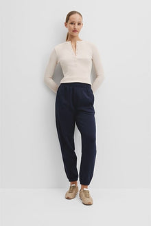 Australian Good Earth Cotton Cuffed Track Pant