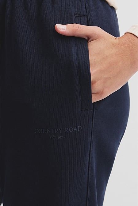 Australian Good Earth Cotton Cuffed Track Pant