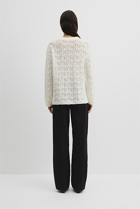 Boucle Lace Knit