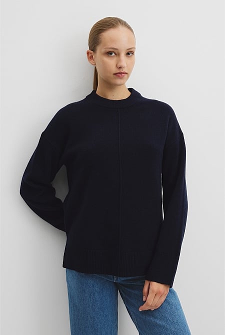Merino Crew Neck Knit