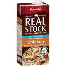 Campbell's Real Stock Chicken Salt Reduced Liquid Stock 1l