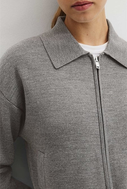Lounge Zip Knit