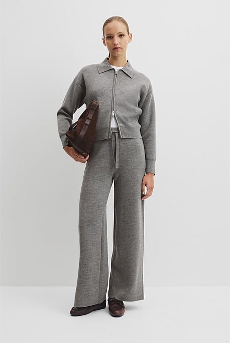Lounge Zip Knit