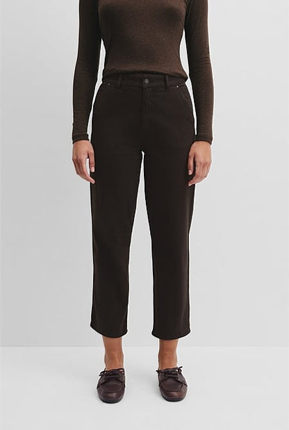 Crop Curve Jean