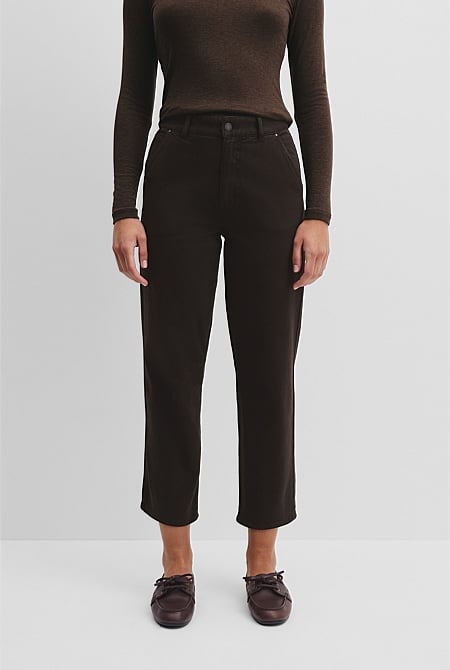 Crop Curve Jean