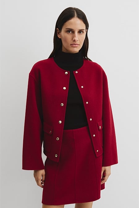 Soft Button Jacket