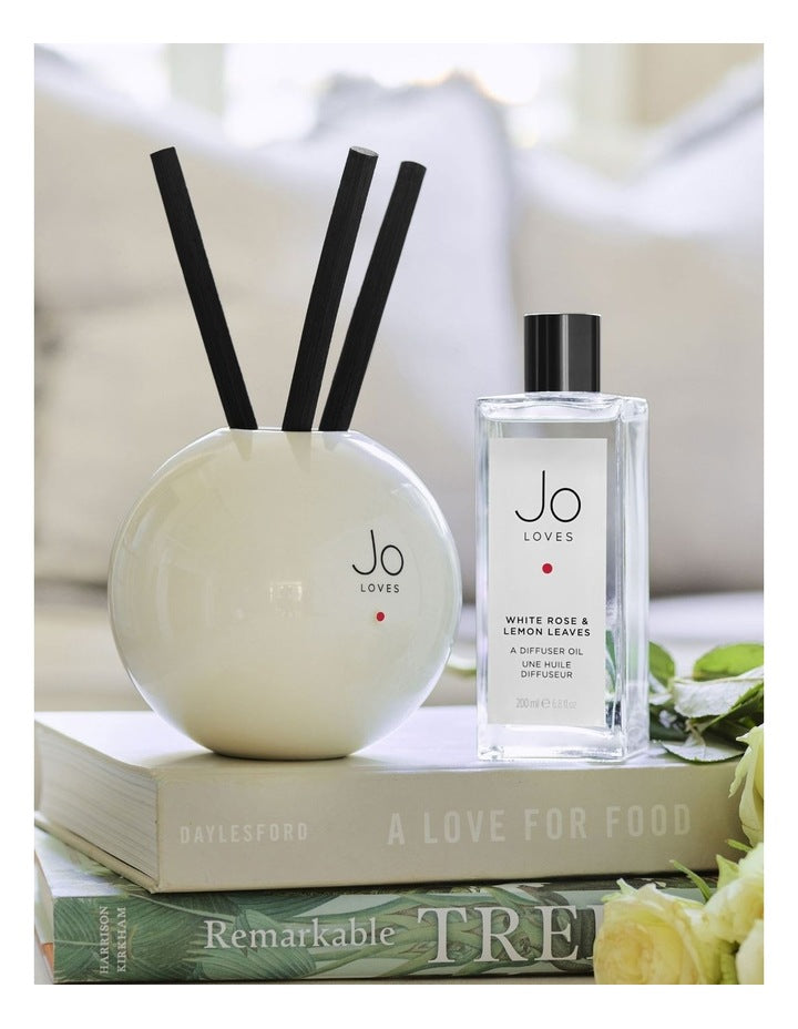 White Rose & Lemon Leaves Diffuser 200ml