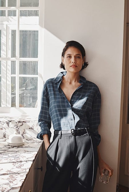 Relaxed Check Shirt