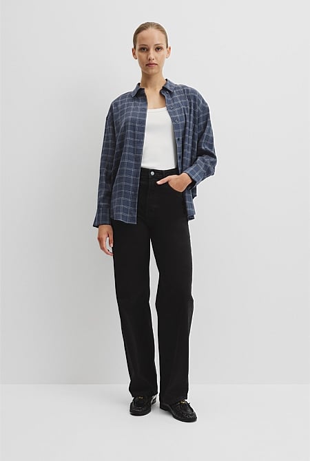 Relaxed Check Shirt