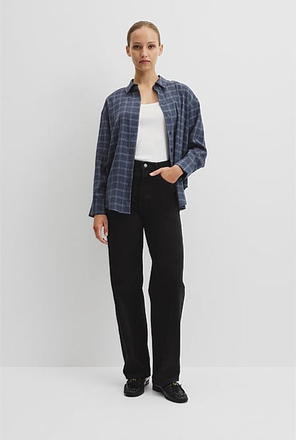 Relaxed Check Shirt