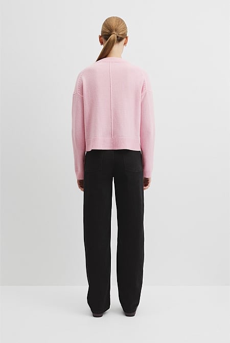 V-Neck Merino Knit