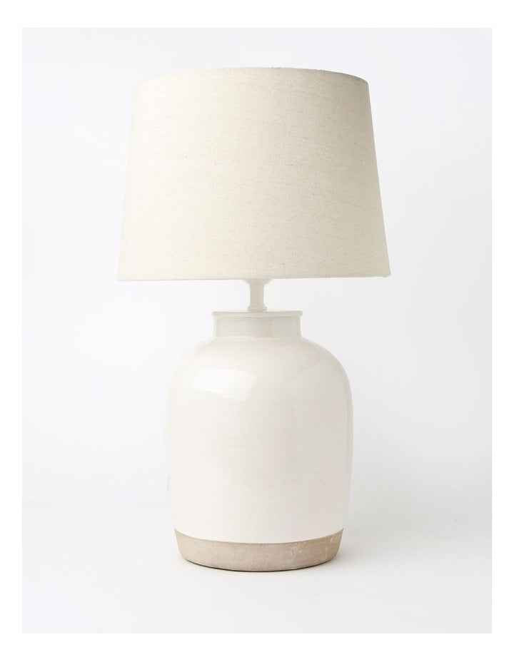 Sorento Ceramic Table Lamp in White