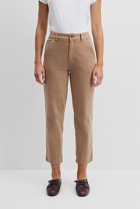 Crop Curve Jean