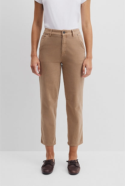 Crop Curve Jean