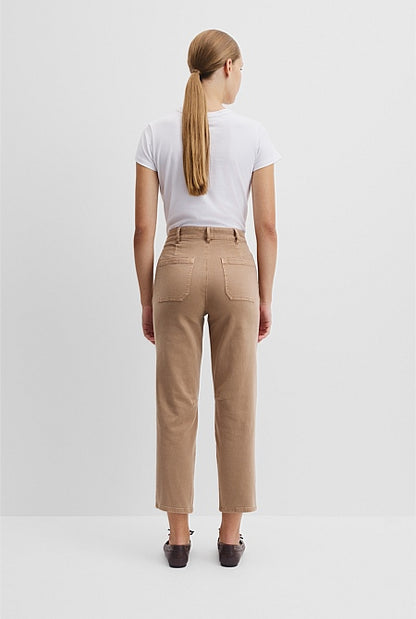 Crop Curve Jean