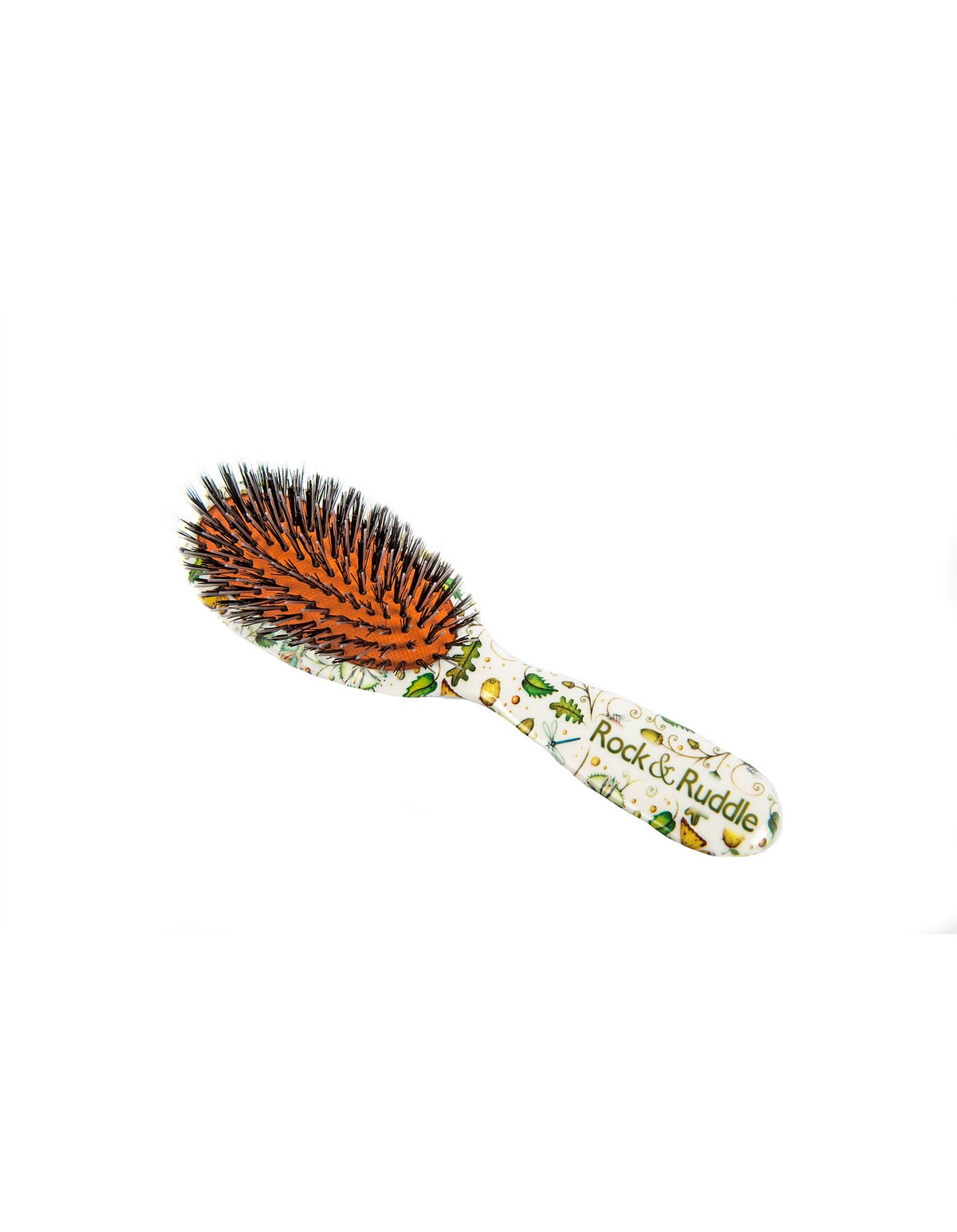 Small Mixed Bristle Brush - Acorns & Butterflies