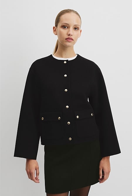 Soft Button Jacket