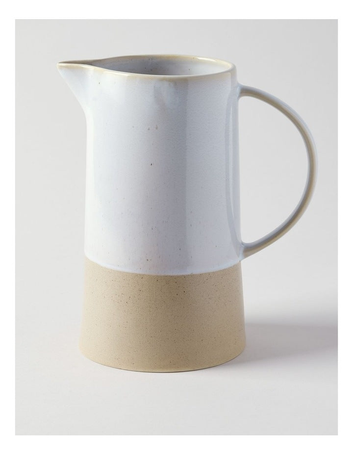 Esperance Wiped Edge Natural Large Jug in Sand
