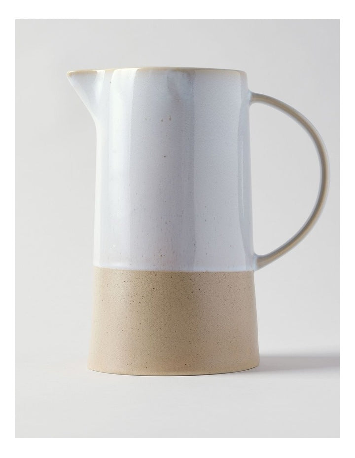 Esperance Wiped Edge Natural Large Jug in Sand