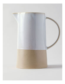 Esperance Wiped Edge Natural Large Jug in Sand