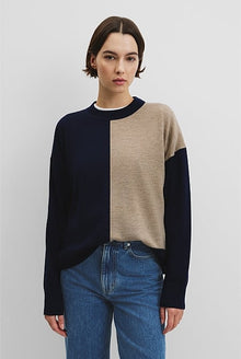 Colour Block Merino Knit