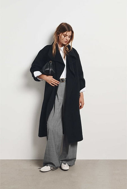 Oversized Wrap Coat