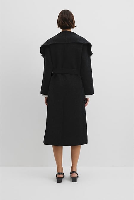 Oversized Wrap Coat