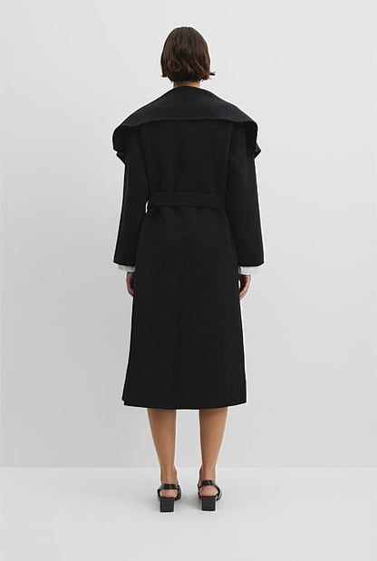 Oversized Wrap Coat