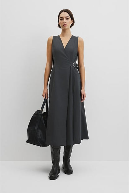 Wool Wrap Dress