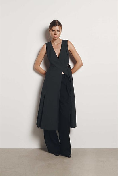 Wool Wrap Dress