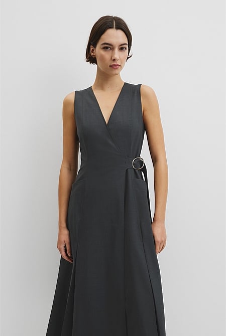 Wool Wrap Dress