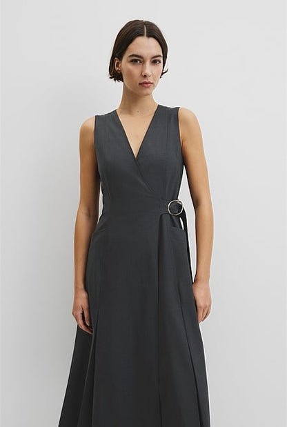 Wool Wrap Dress