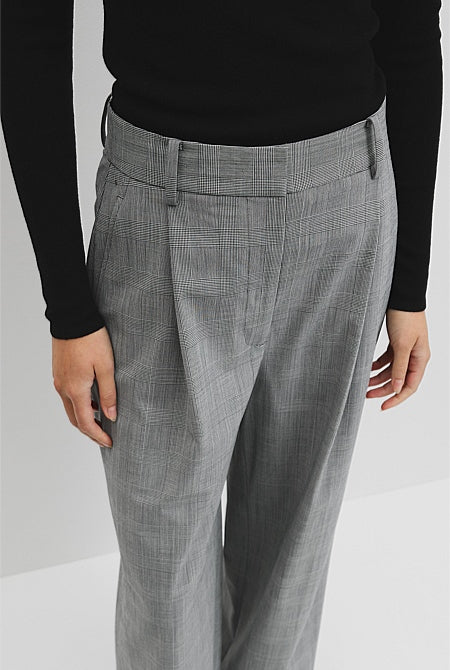 Glen Check Pant